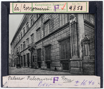 Vorschaubild Rom: Palazzo Falconieri, Fassade. Borromini 